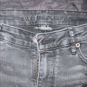 American Eagle Next Level Stretch Jeans - Gray